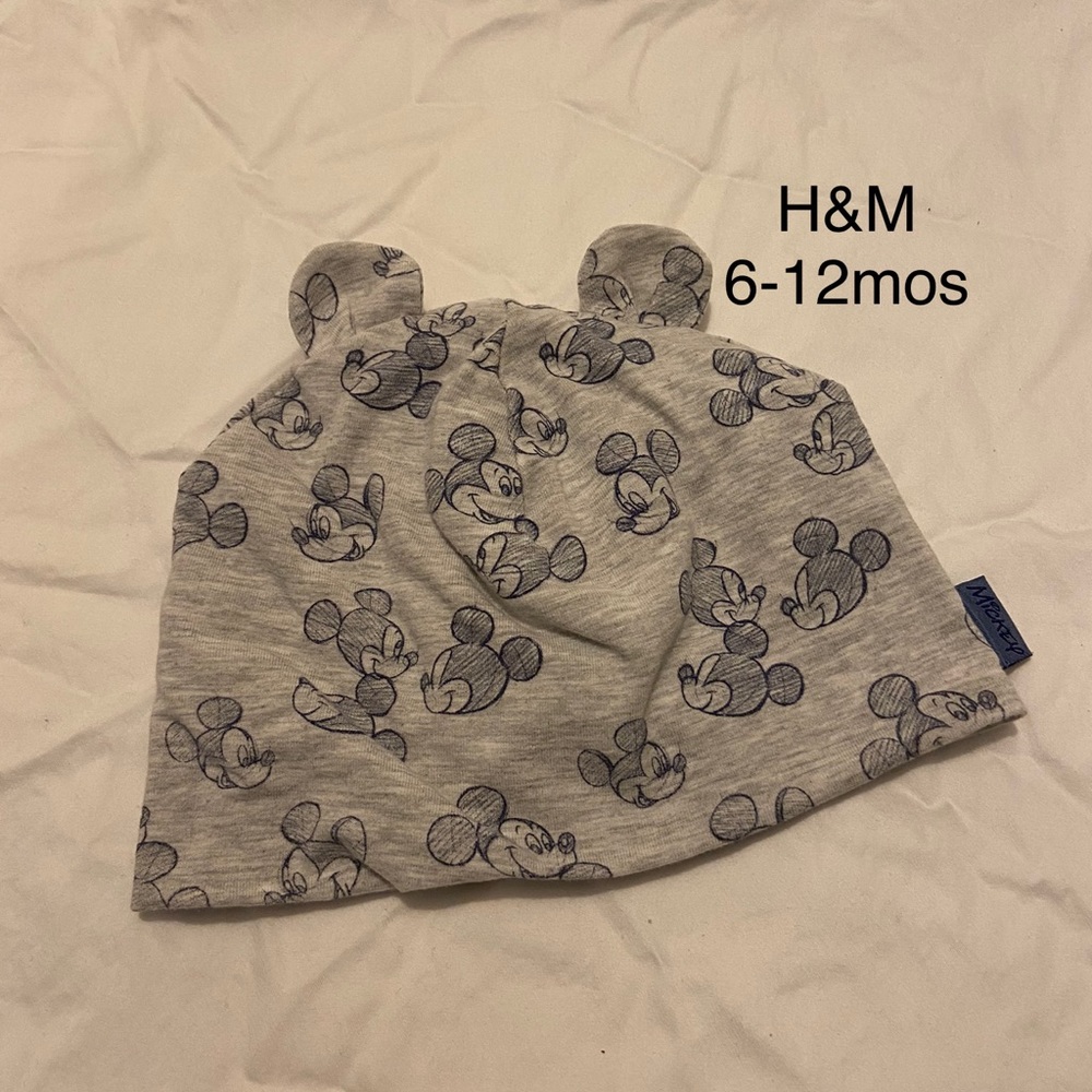 Baby’s Mickey Mouse ears hat